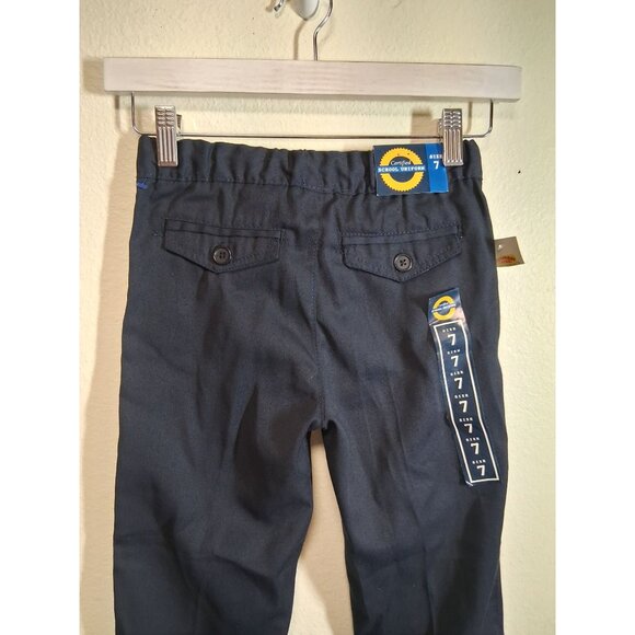 NWT Certified School Uniform Pants Navy Blue Boys Size 7 - Picture 7 of 9